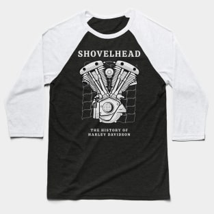 shovelhead american engine Baseball T-Shirt